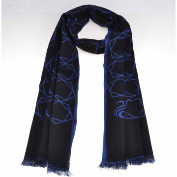 2014 Модный 100% мерсеризованный шерстяной шарф (14-BR420202-2.1)